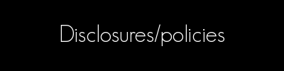Disclosures/policies